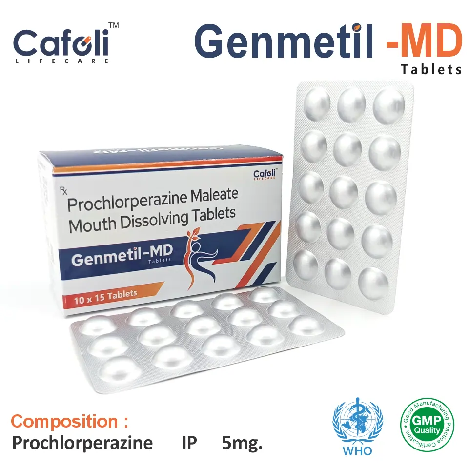 Prochlorperazine 5mg | Best price for PCD Pharma Franchise | Antiemetic & antipsychotic segment